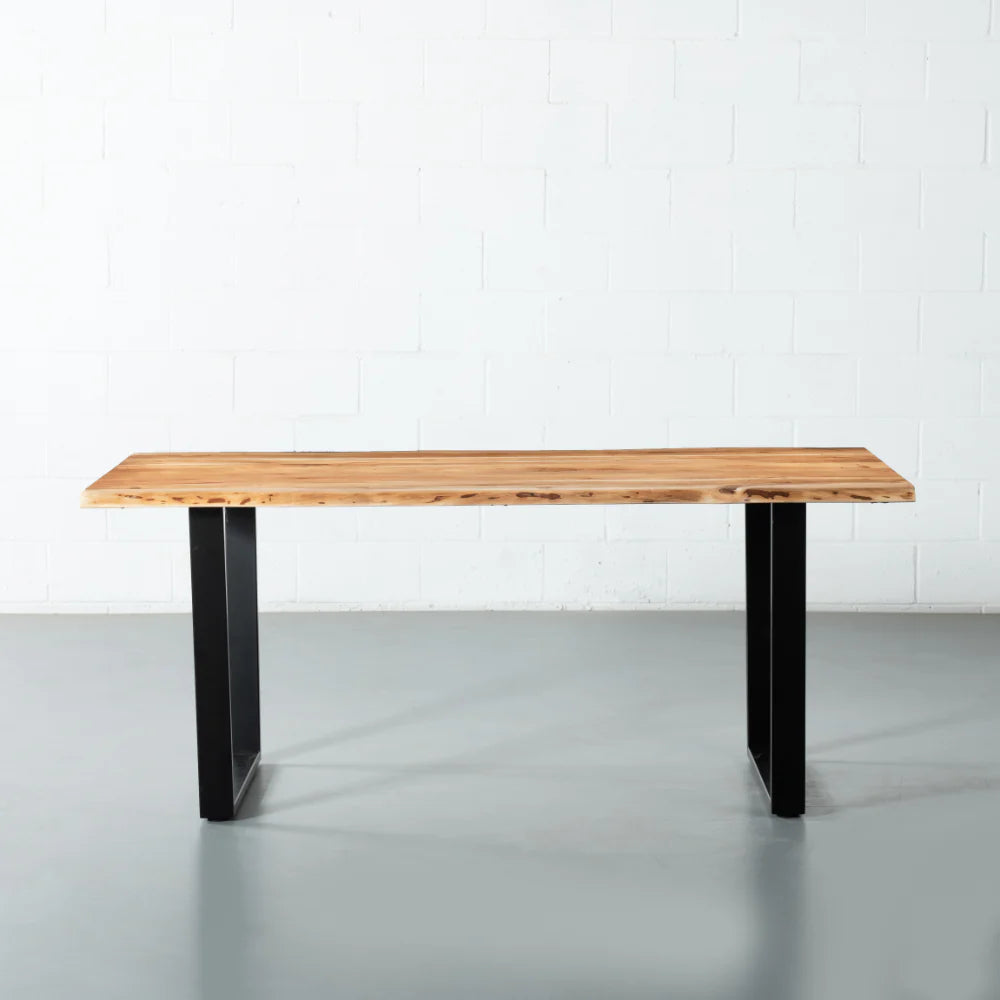 Cambrey Live Edge Acacia Wood Dining Table