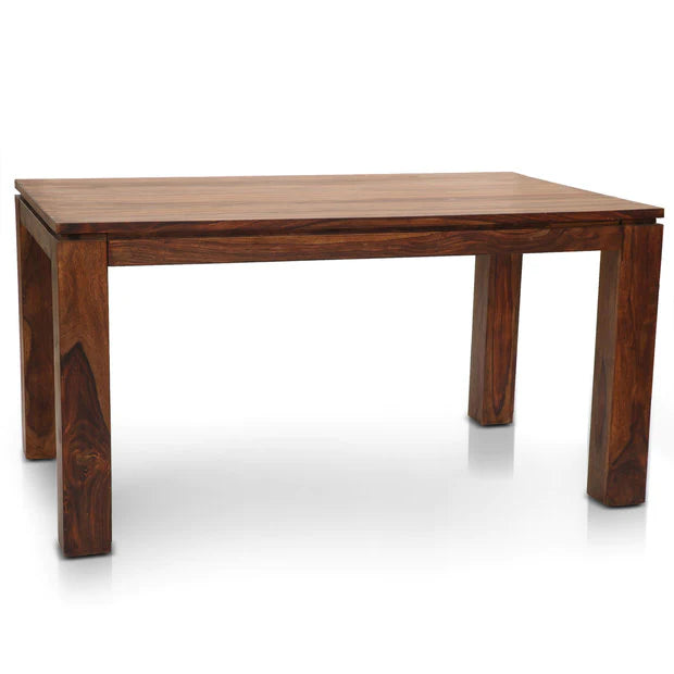 Sherlock Solid Wood Dining Table Set With 6 Chairs In Natural Finish