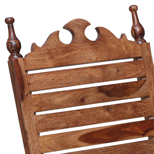 harold rocking chair in natural finish