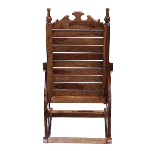 harold rocking chair in natural finish
