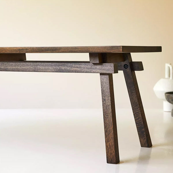 arko solid wood bench