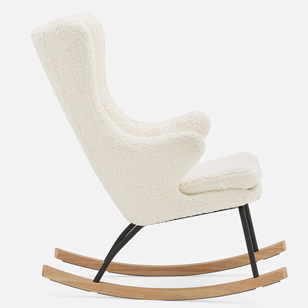 vince rocking chair in white colour