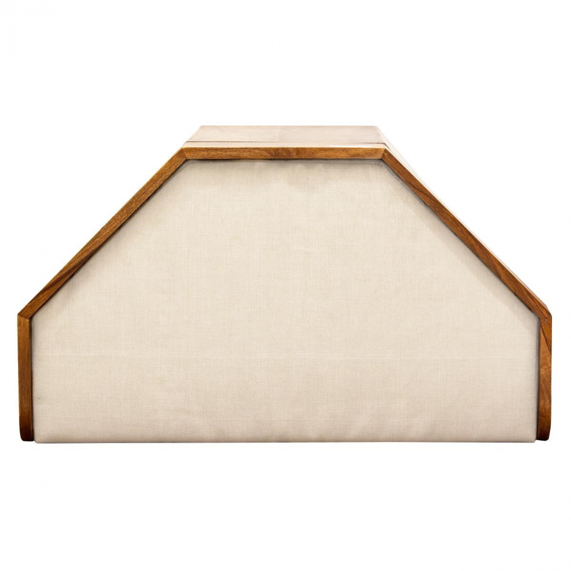 tali solid wood shoe rack in natural finish