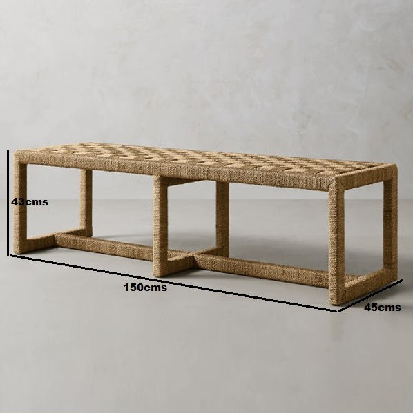vista woven bench