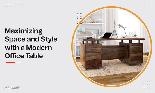 Maximizing Space and Style with a Modern Office Table