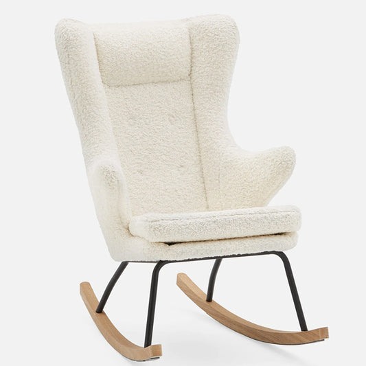 vince rocking chair in white colour