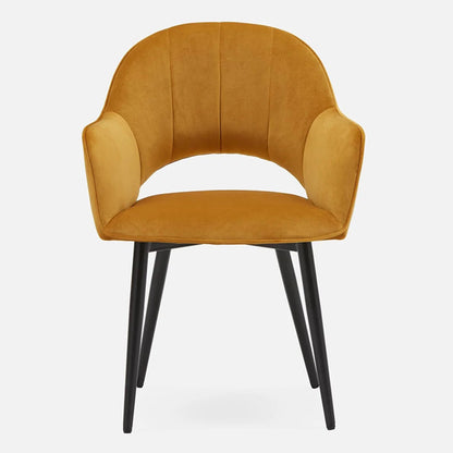 peter dining chair in yellow colour