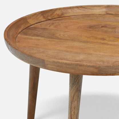 oliver round coffee table