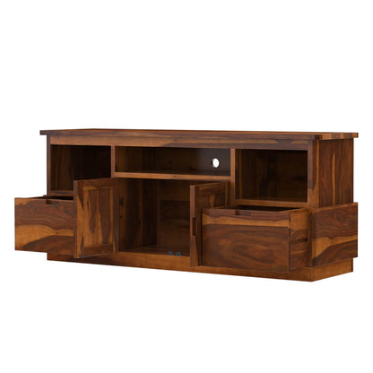 roney solid wood TV Unit