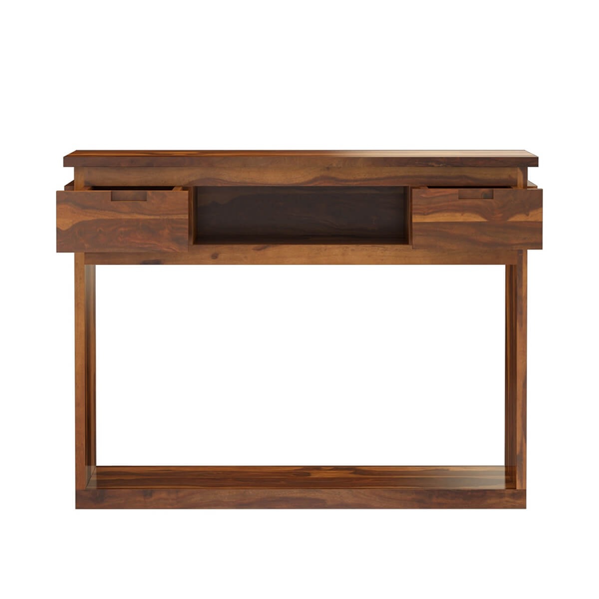 roney solid wood console table