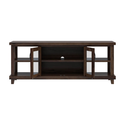 cross solid wood tv unit