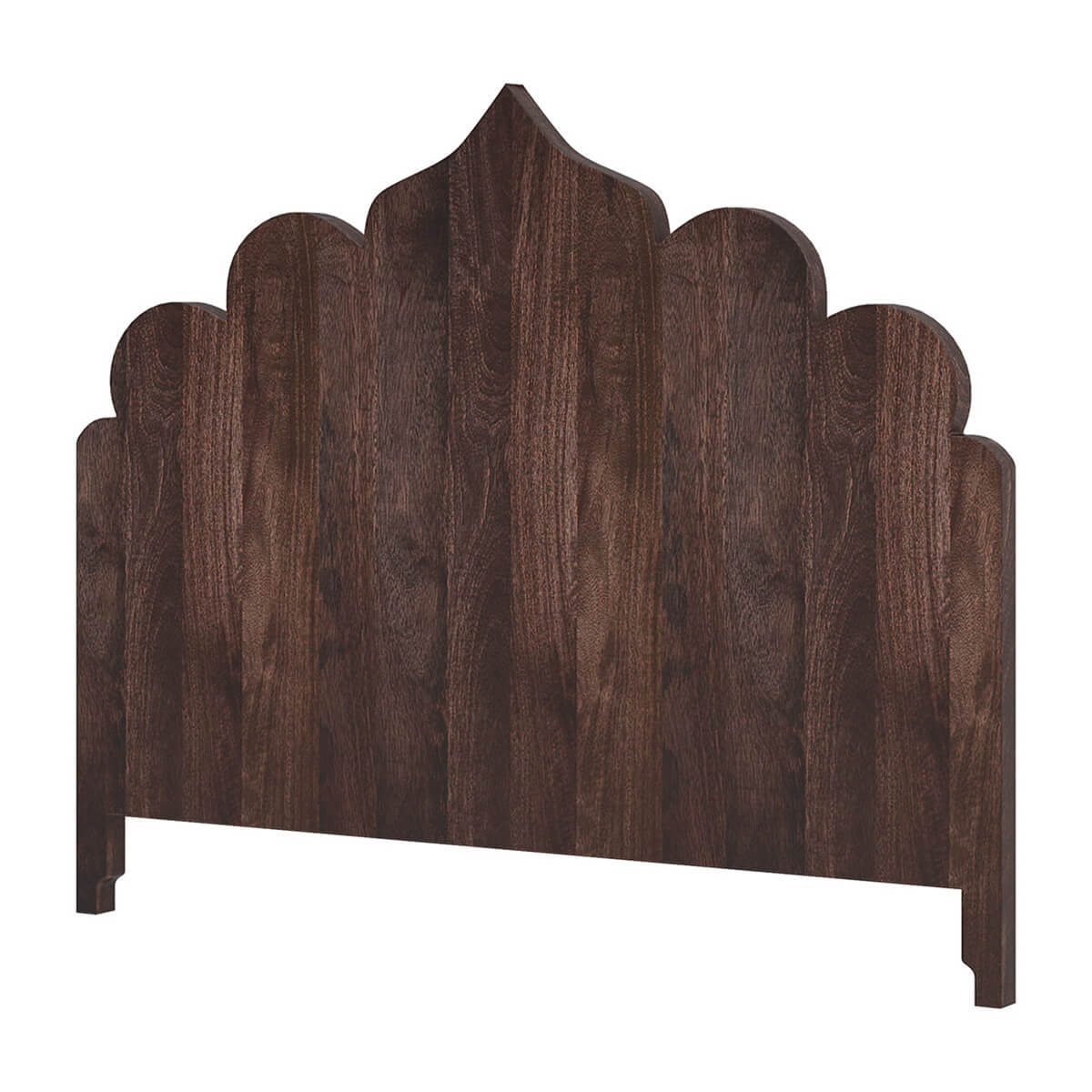 athena solid wood bed in espresso finish
