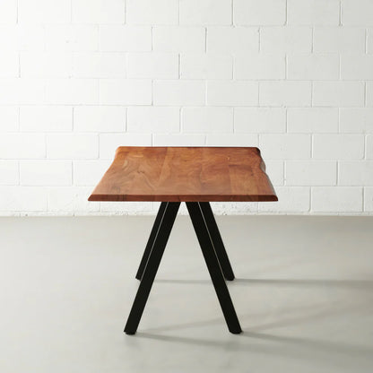 Danton Solid Acacia Live Edge Dining Table