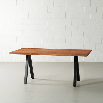 Danton Solid Acacia Live Edge Dining Table