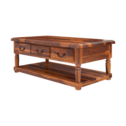 bolt solid wood coffee table
