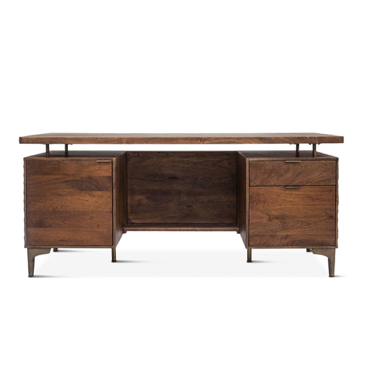 anni solid wood office table