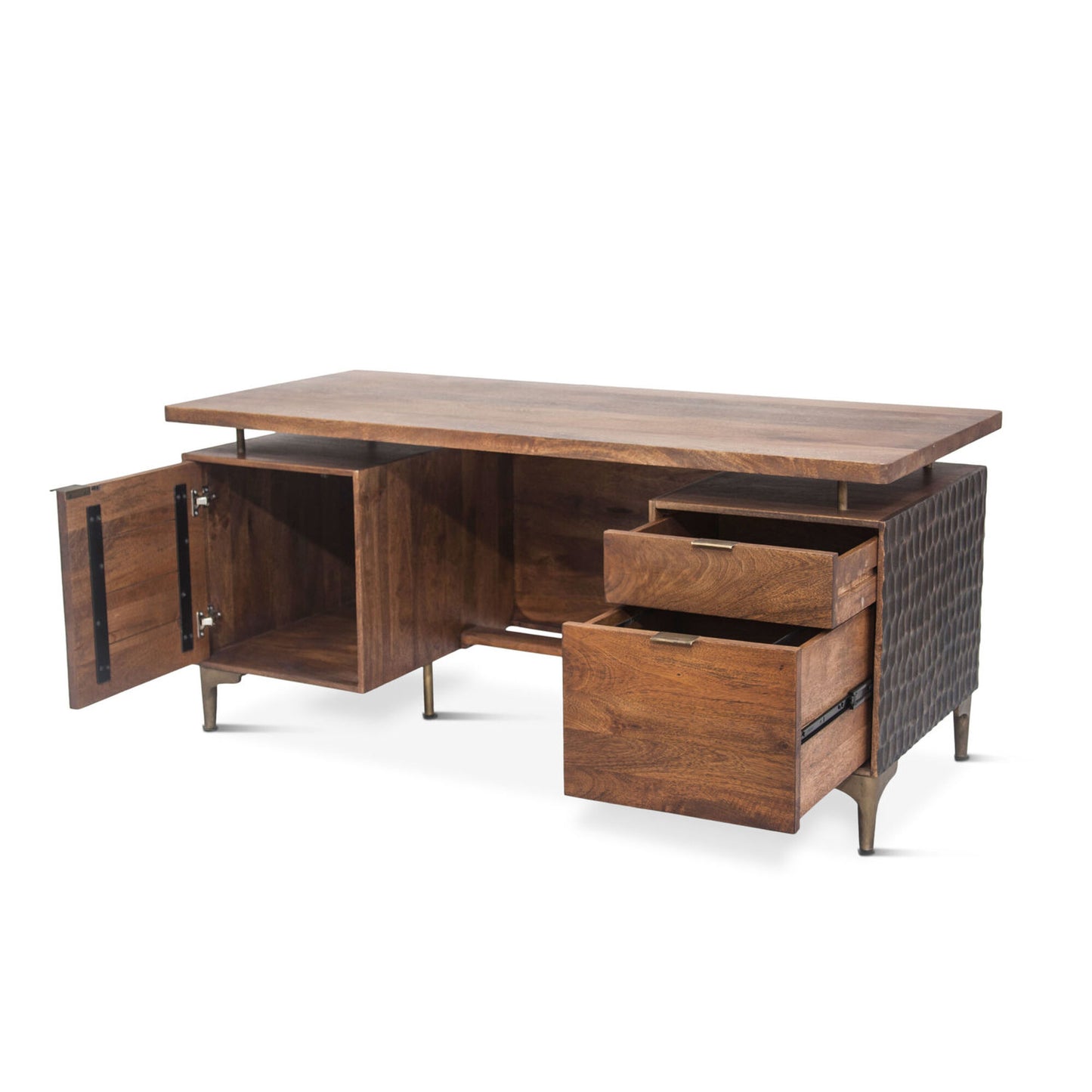 anni solid wood office table