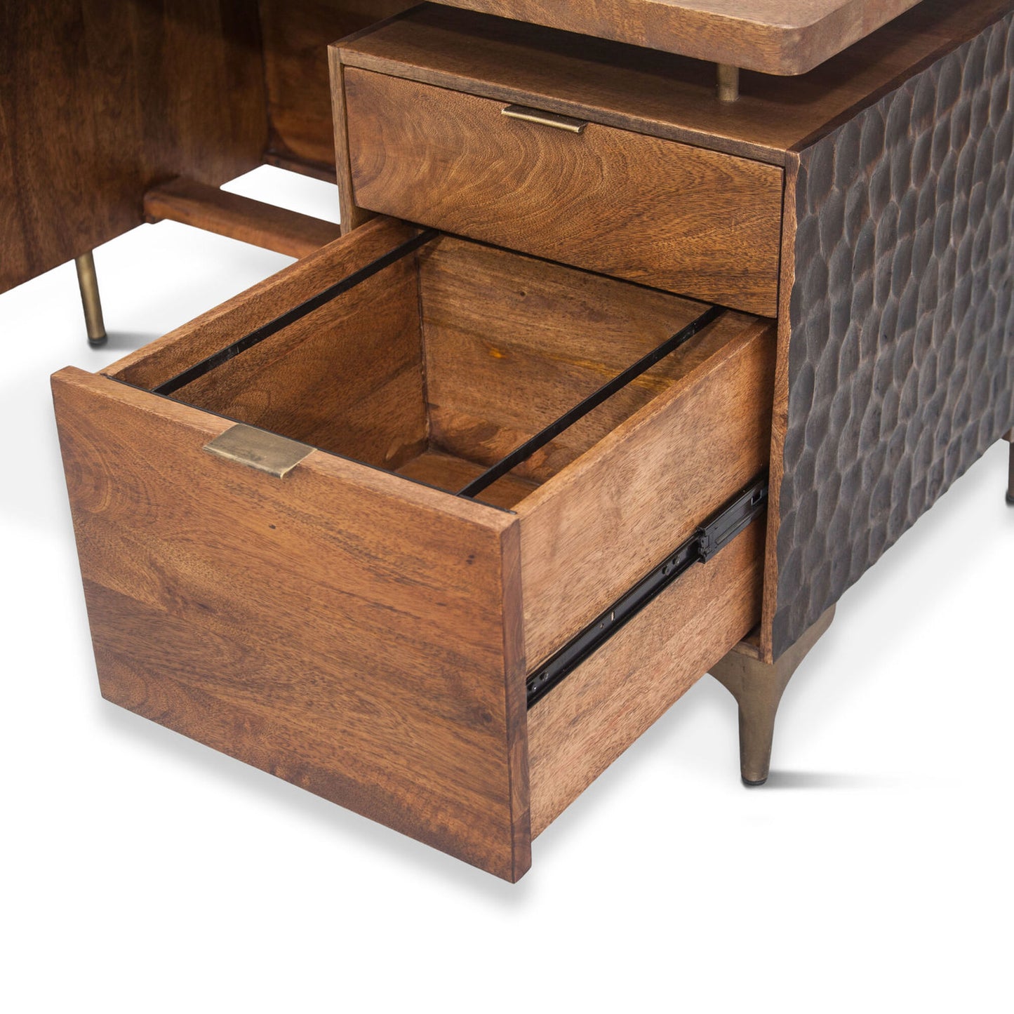 anni solid wood office table