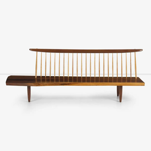 master solid wood settee