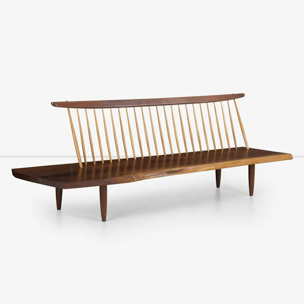master solid wood settee
