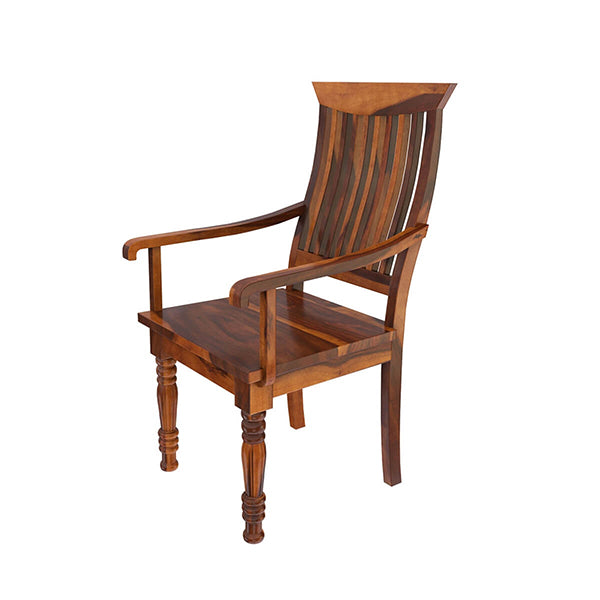 Vinai Extandable Solid Wood Dining Table Set With 8 Chairs In Natural Finish