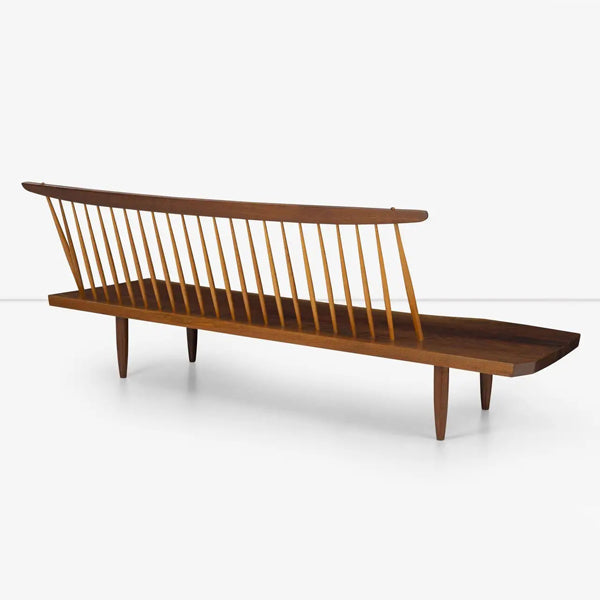 master solid wood settee