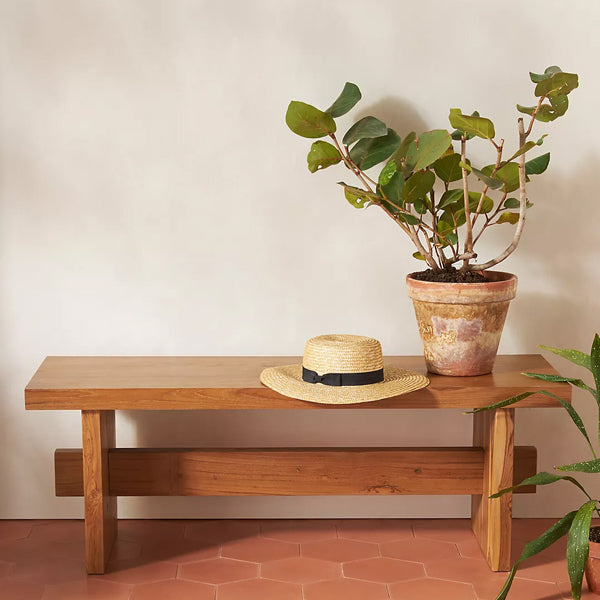 ruka solid wood bench