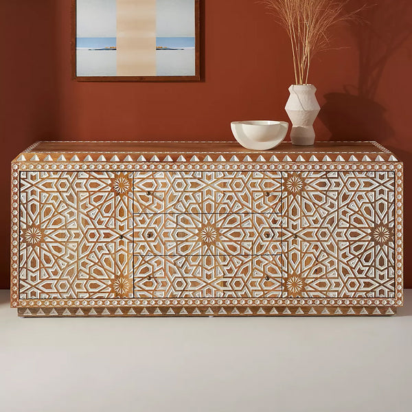 admire solid wood carved cabinet