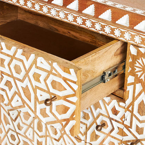 admire solid wood carved cabinet