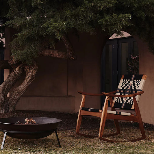 Peter Woven Rocking Chair