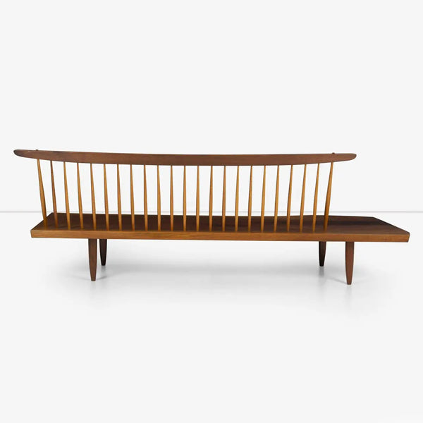 master solid wood settee
