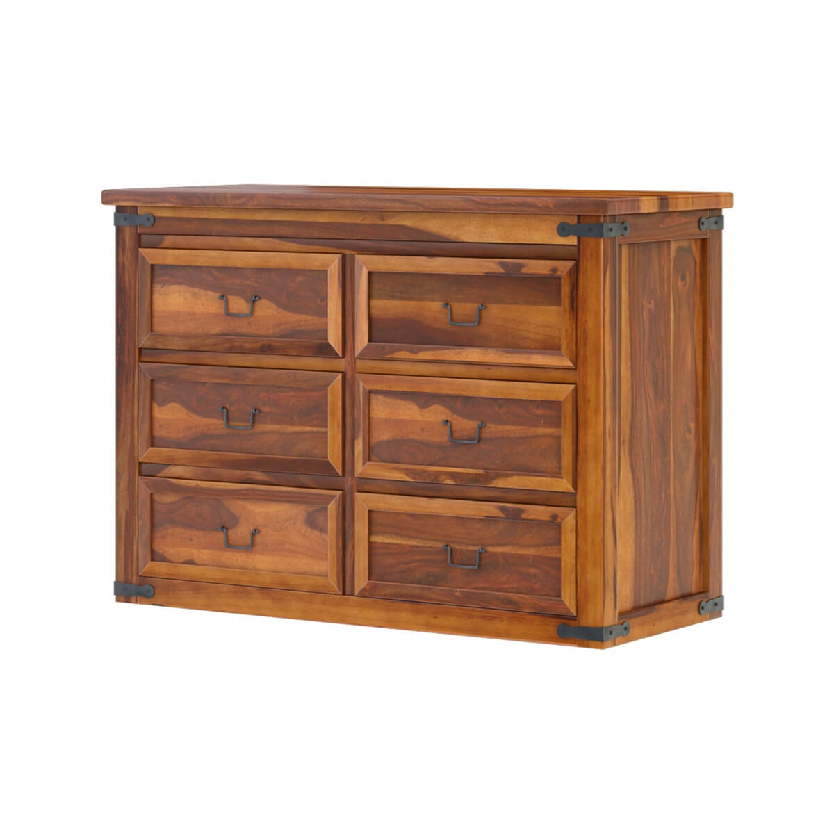 floral solid wood cabinet and chest