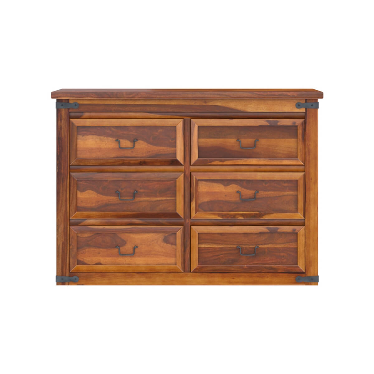 floral solid wood cabinet and chest