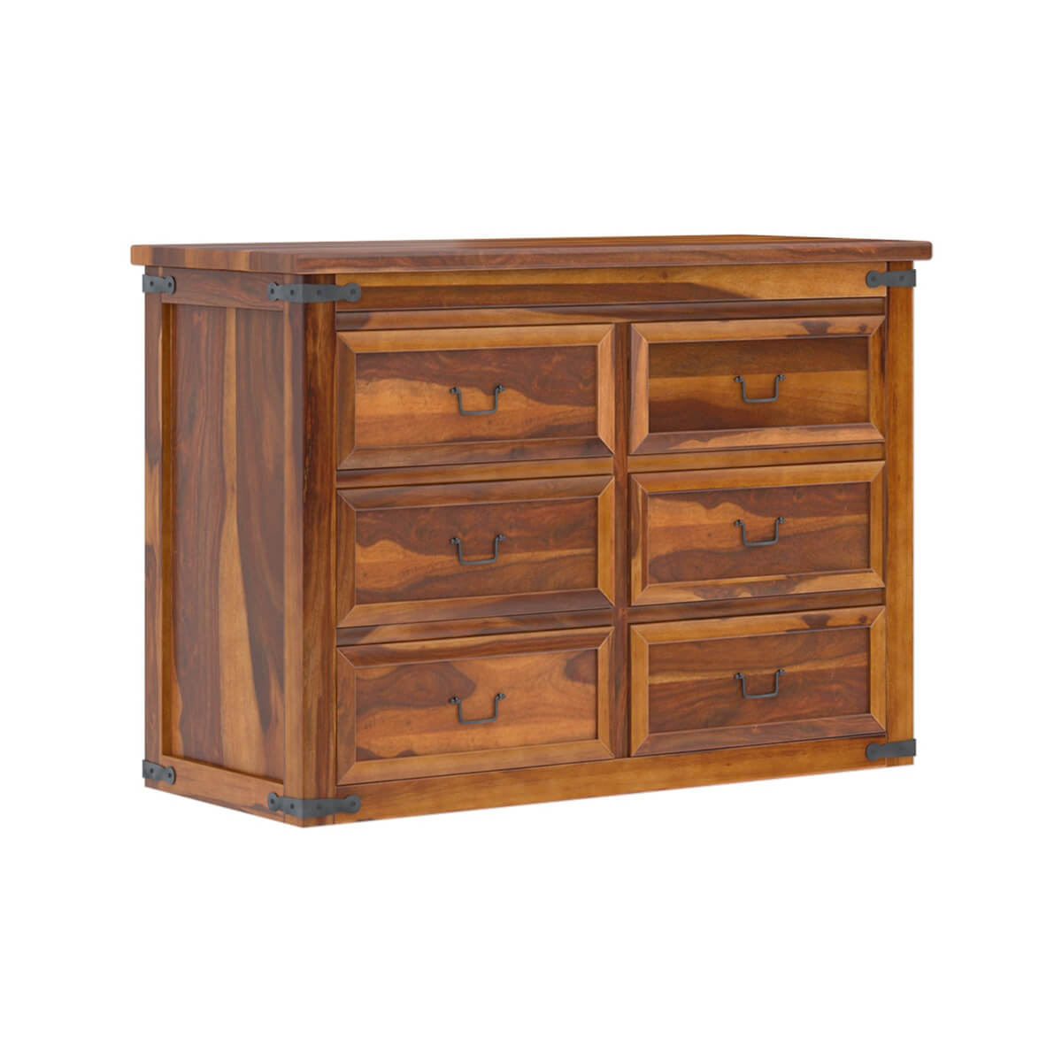 floral solid wood cabinet and chest