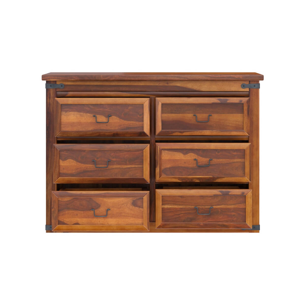floral solid wood cabinet and chest