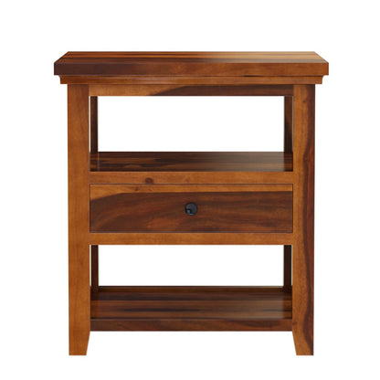 tectona solid wood bedside table