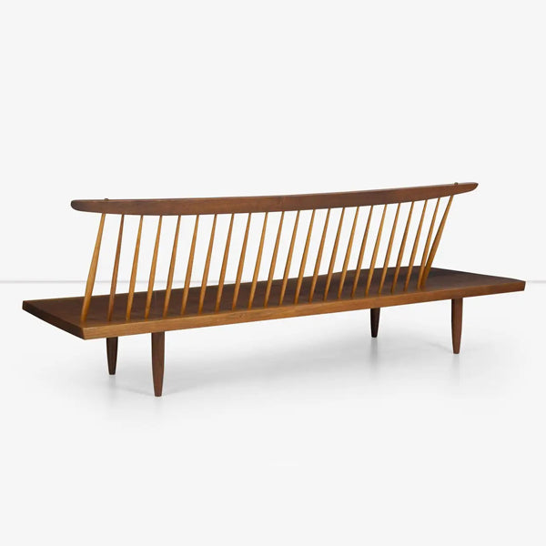 master solid wood settee