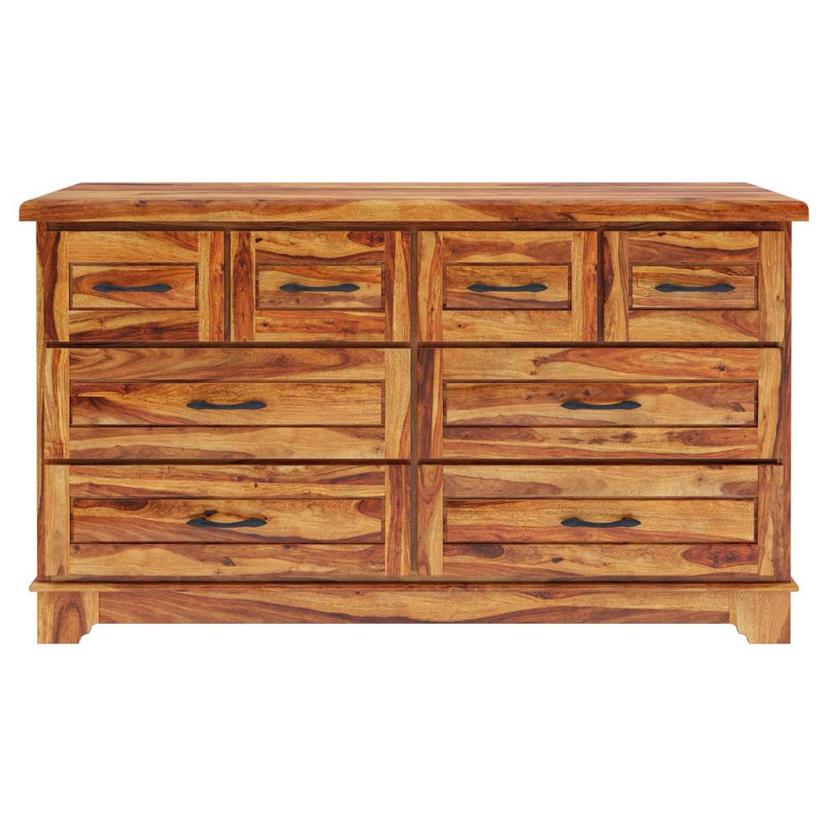 olton solid wood dressing table in natural finish