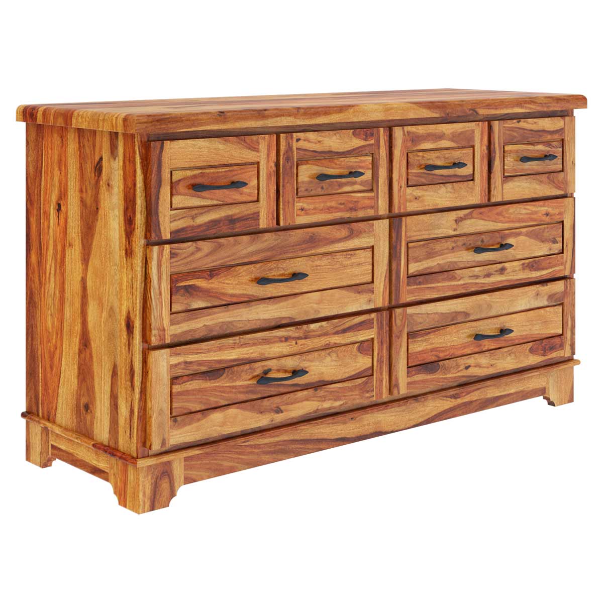 olton solid wood dressing table in natural finish