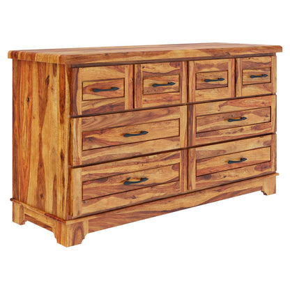 olton solid wood dressing table in natural finish