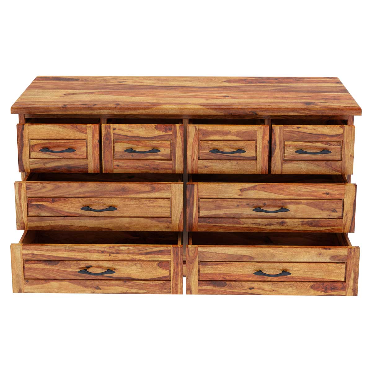 olton solid wood dressing table in natural finish