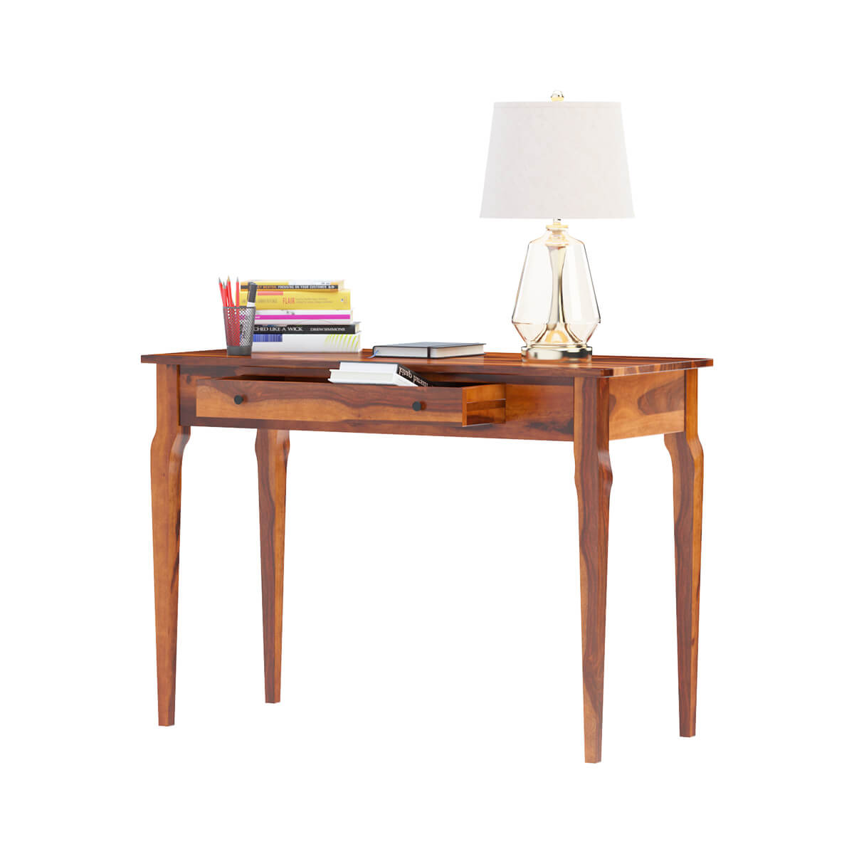 pikaso solid wood study table
