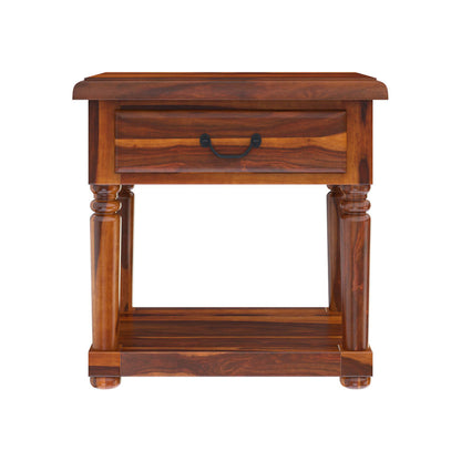 Bolt solid wood End table