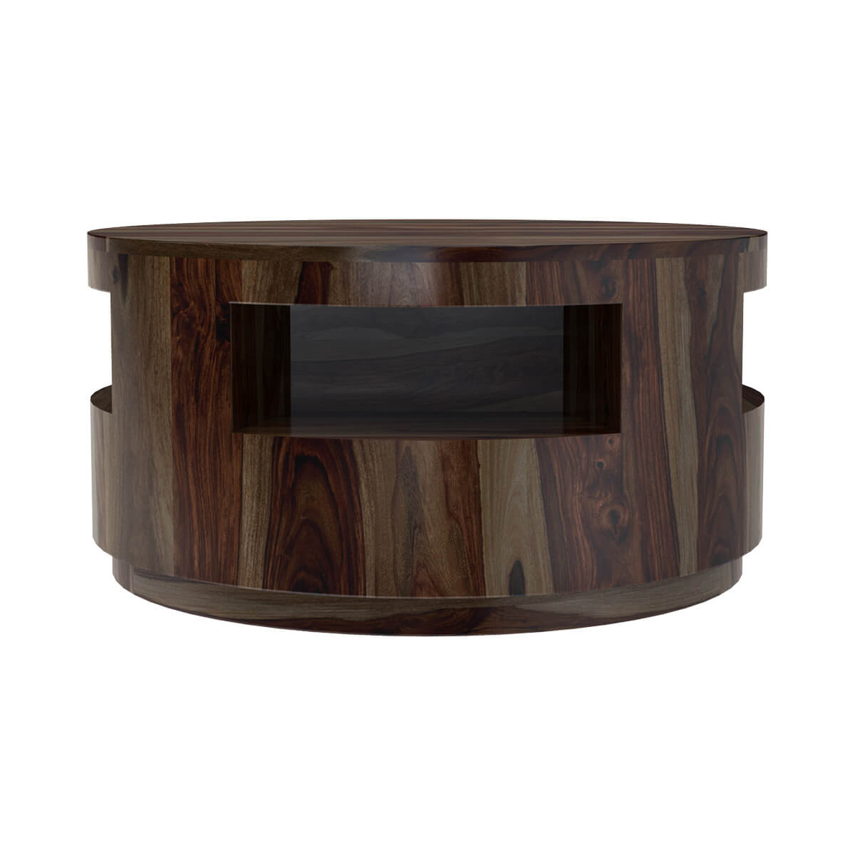 kono solid wood coffee table in espresso finish