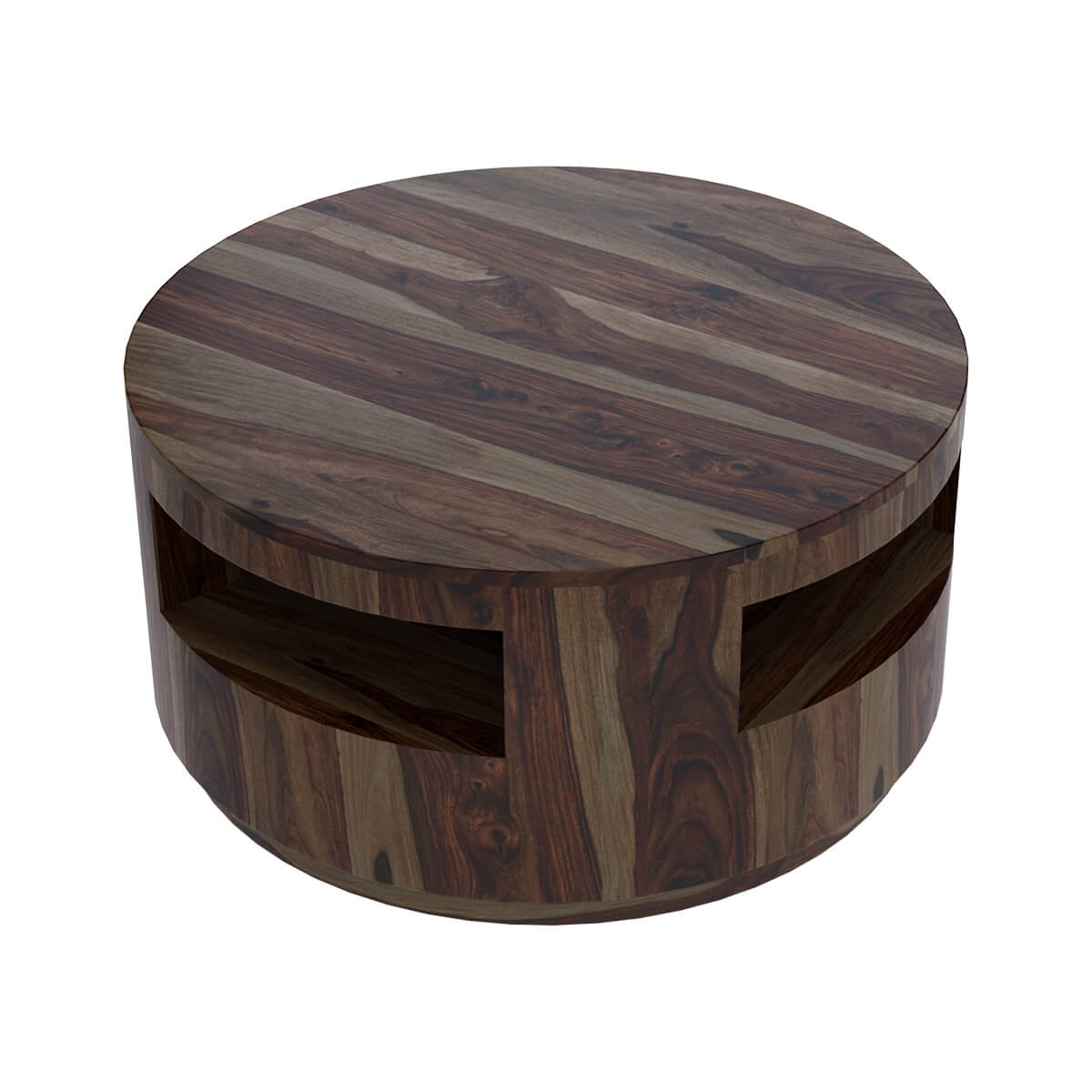 kono solid wood coffee table in espresso finish