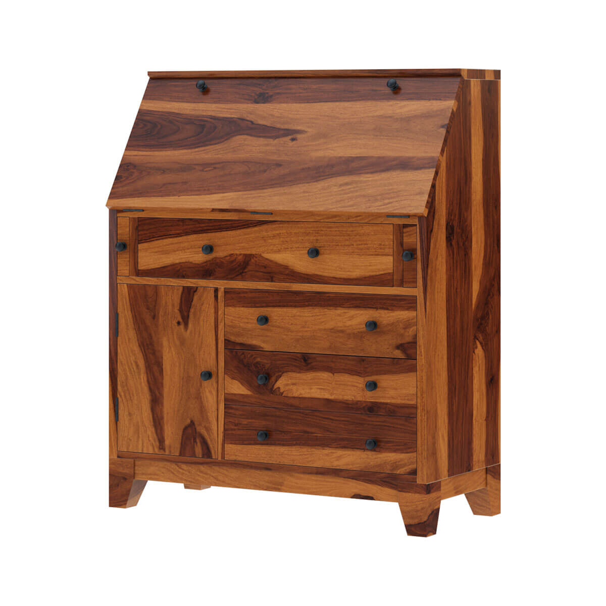 secretary solid wood office table