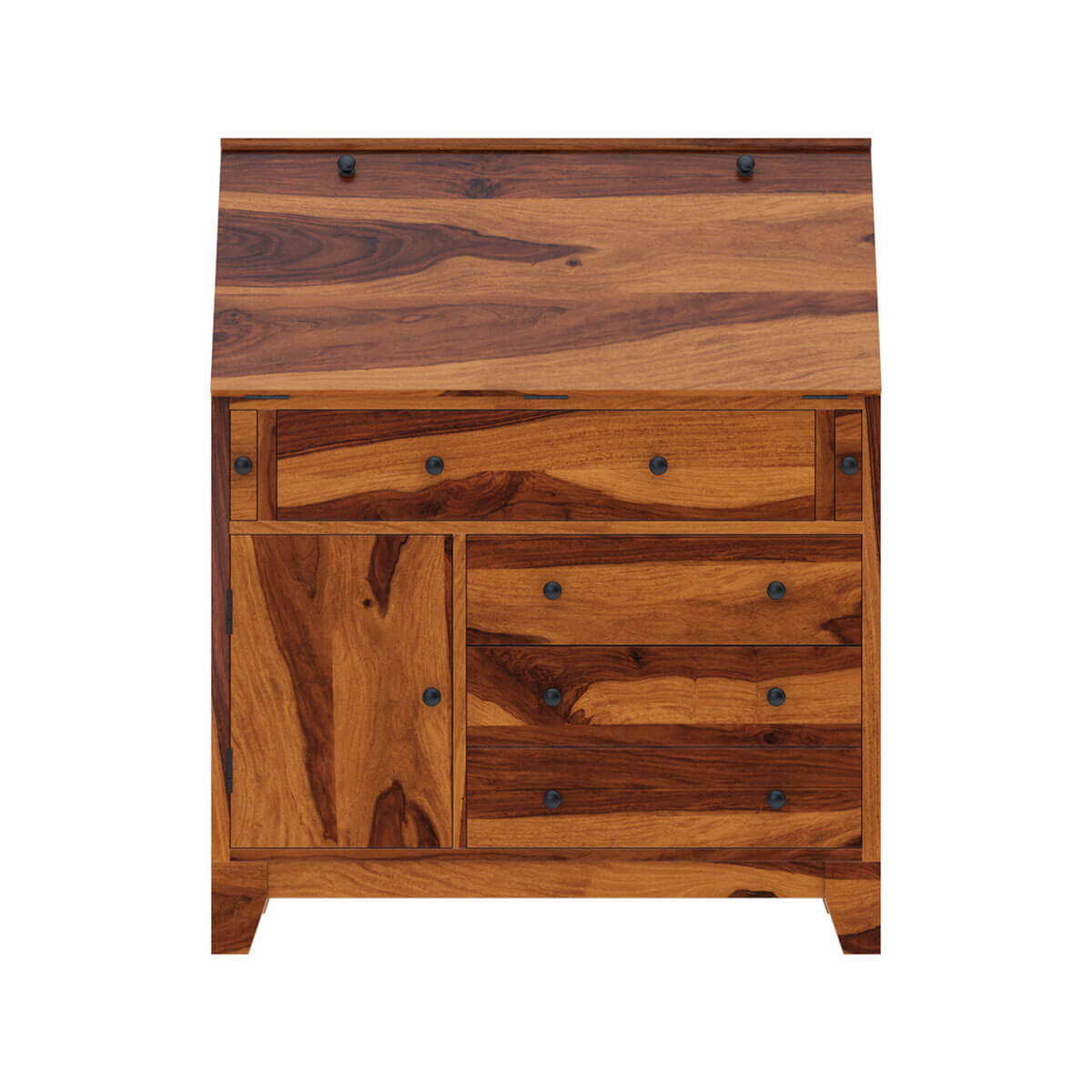 secretary solid wood office table