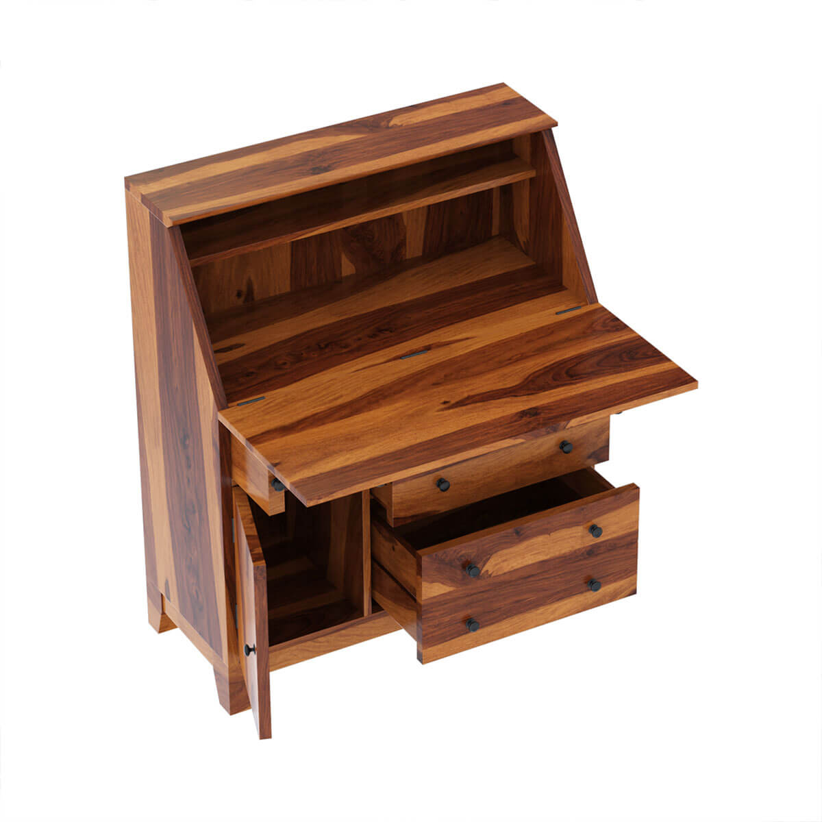 secretary solid wood office table
