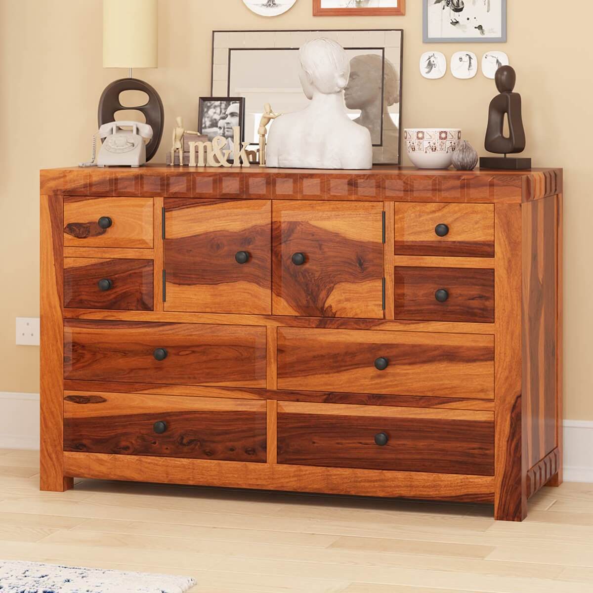 kharad solid wood dresser