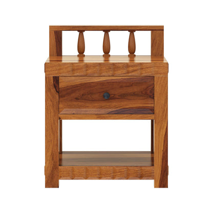 kharad solid wood bedside/nightstand table